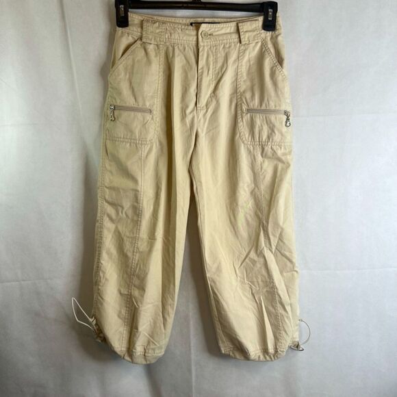 Havana Jack's Cafe Cargo Khaki‎ Capri Pant Size 6P - Picture 9 of 9